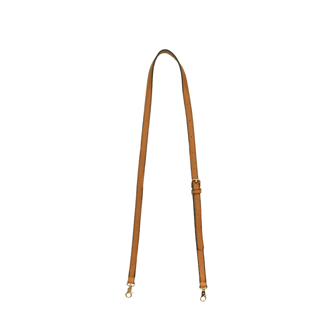 CROSSBODY STRAP Cognac