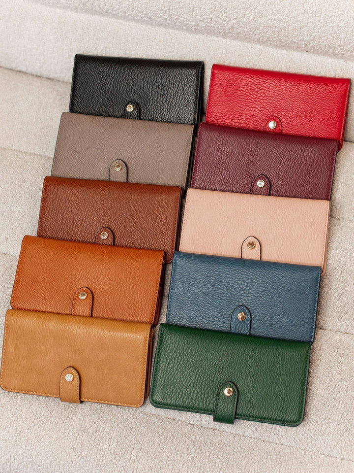 Go Anywhere Wallet Mocha Mousse