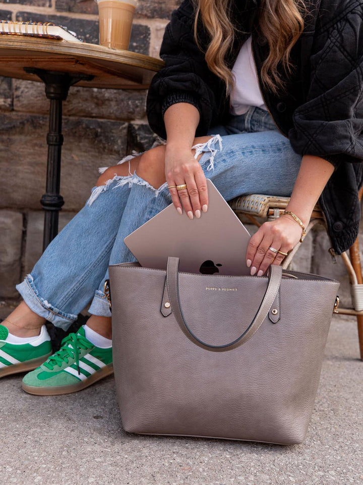 GO-GETTER TOTE dark grey