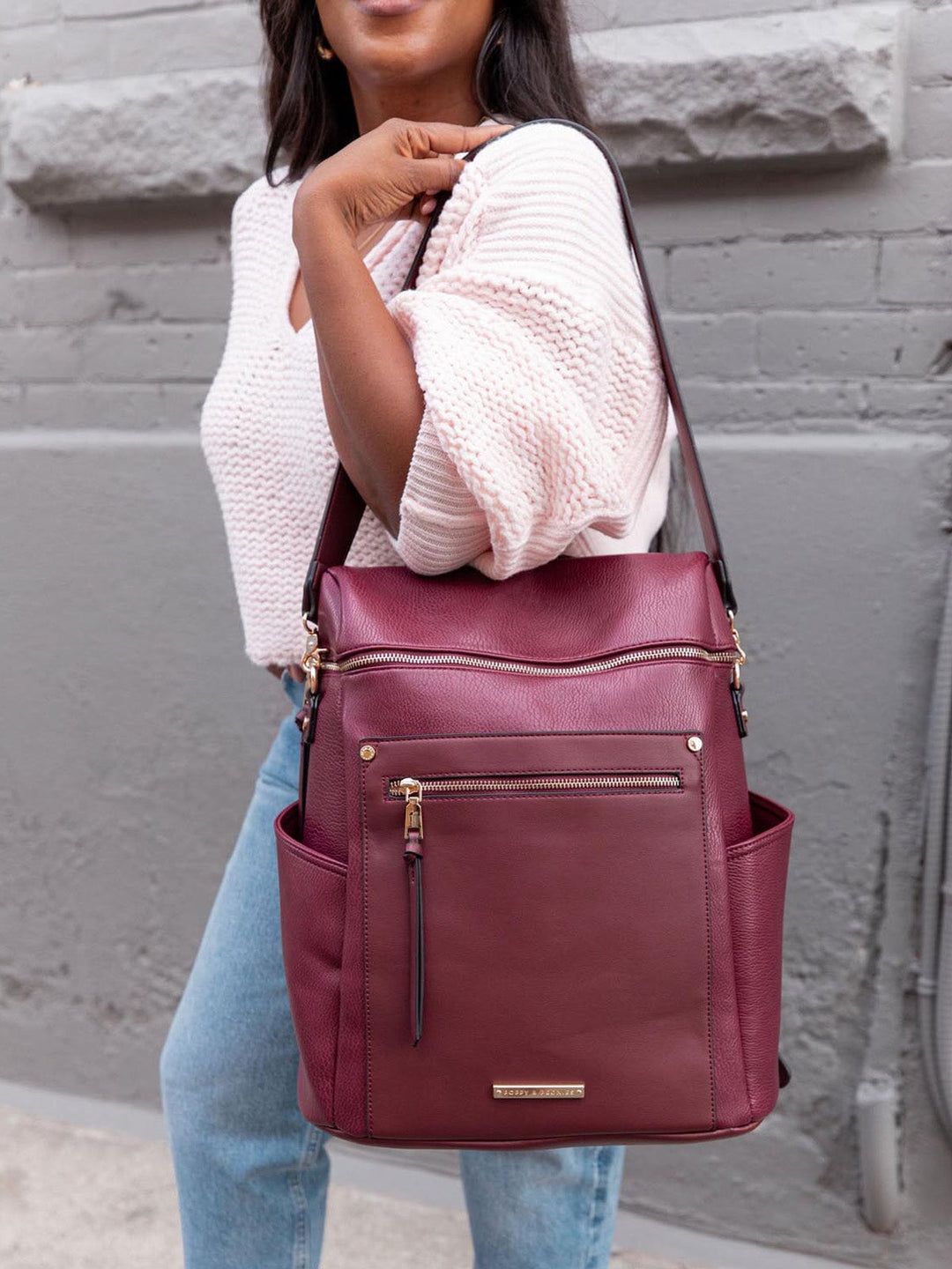 Commuter Backpack Berry