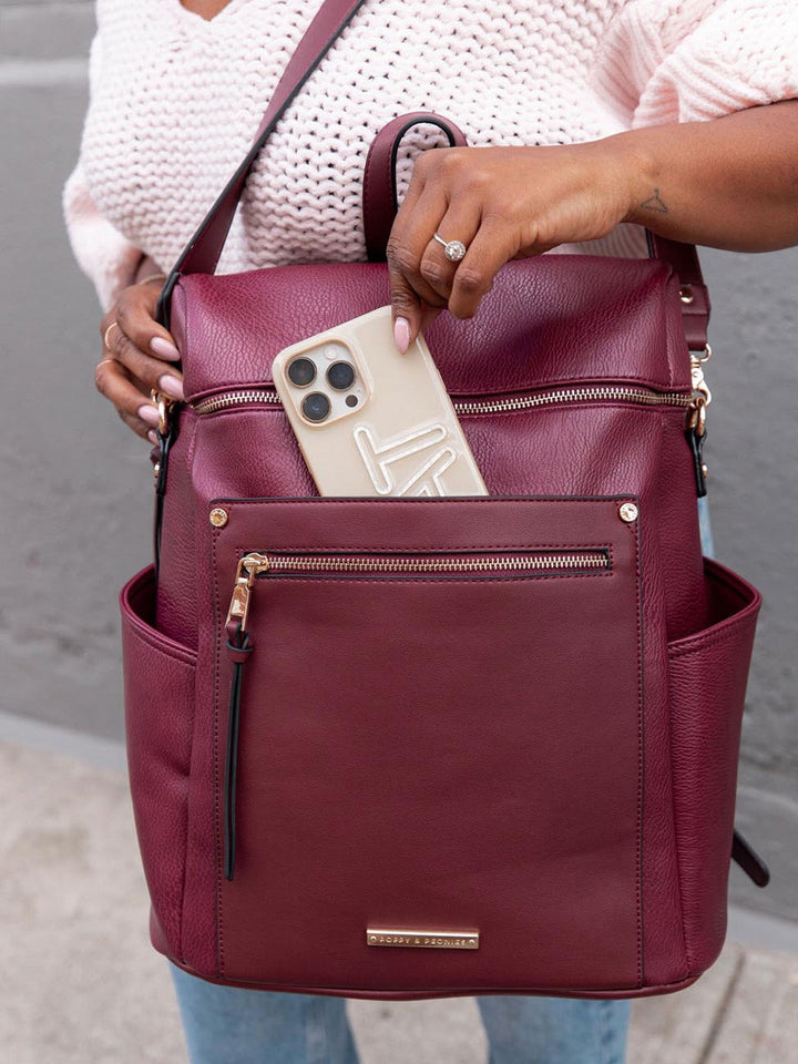 Commuter Backpack Berry