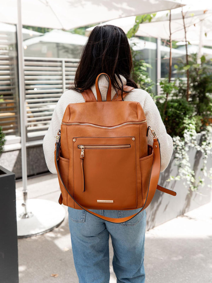 Commuter Backpack Cognac