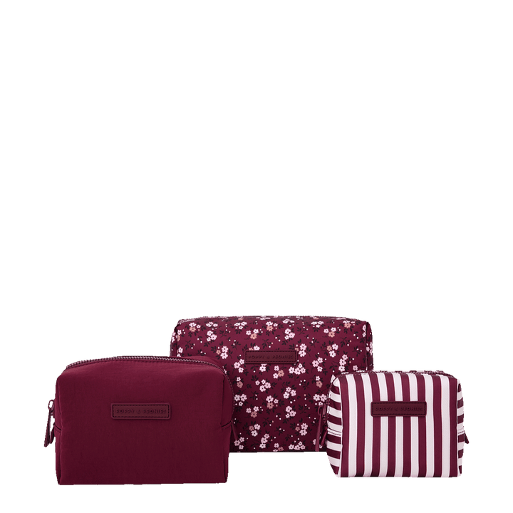 Cosmetic Trio Berry Floral