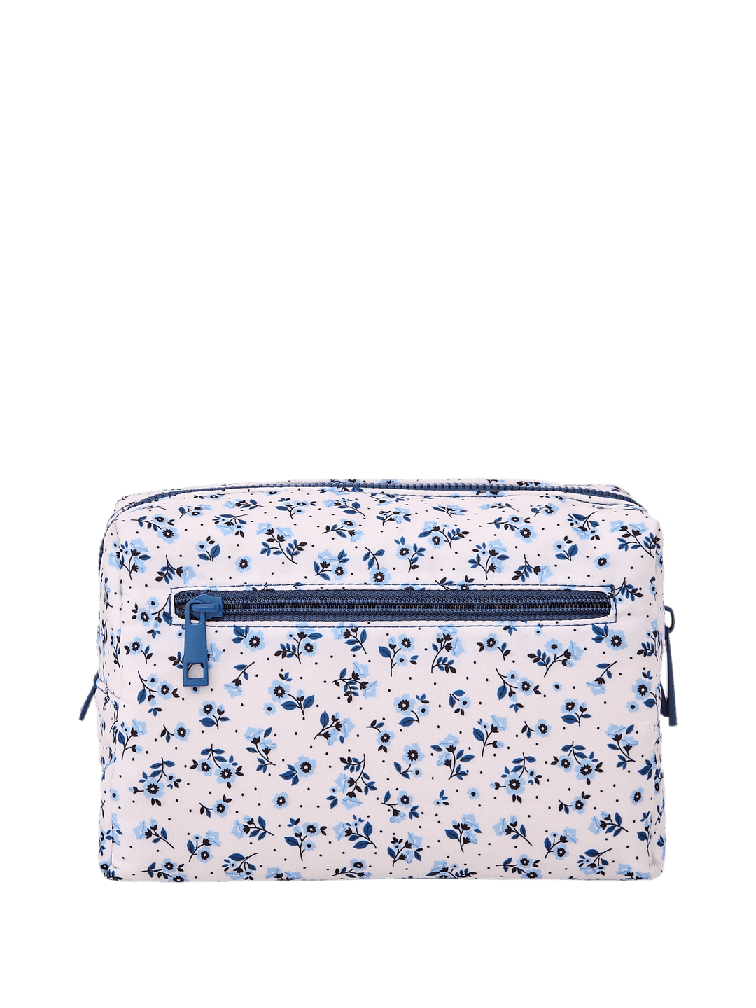 Cosmetic Trio Blue Floral