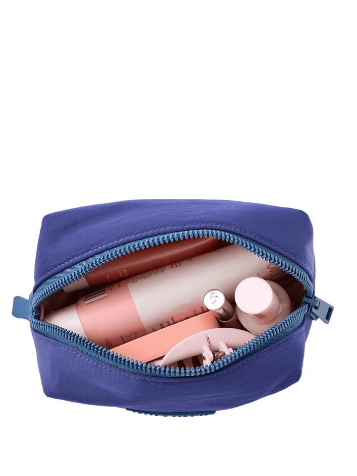 Cosmetic Trio Blue Floral