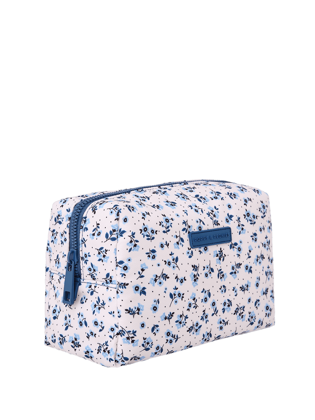 Cosmetic Trio Blue Floral