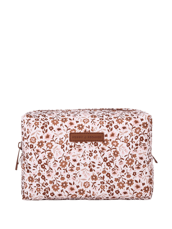 Cosmetic Trio Fall Brown Floral