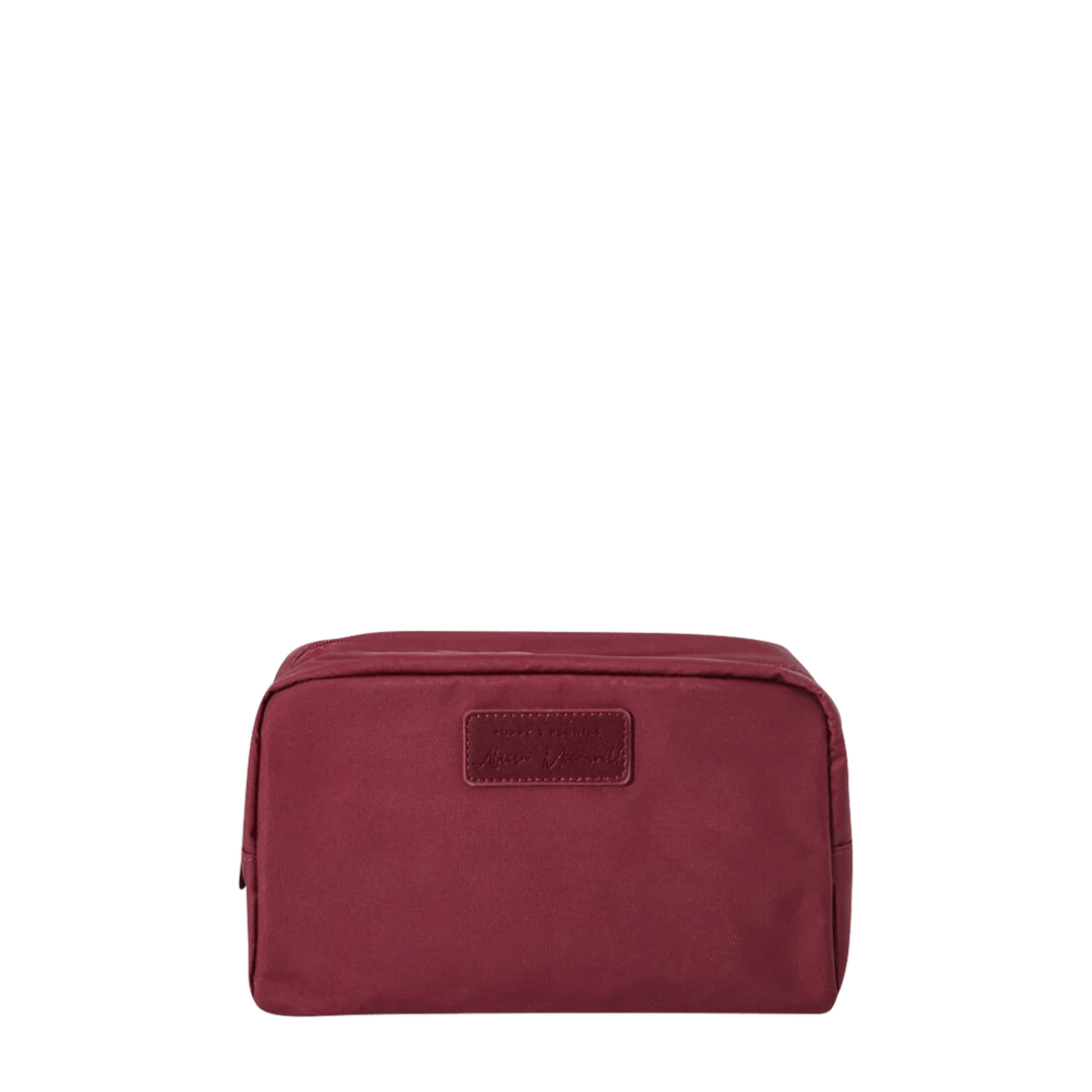 Alicia Mccarvell X Poppy Cosmetic Case Berry