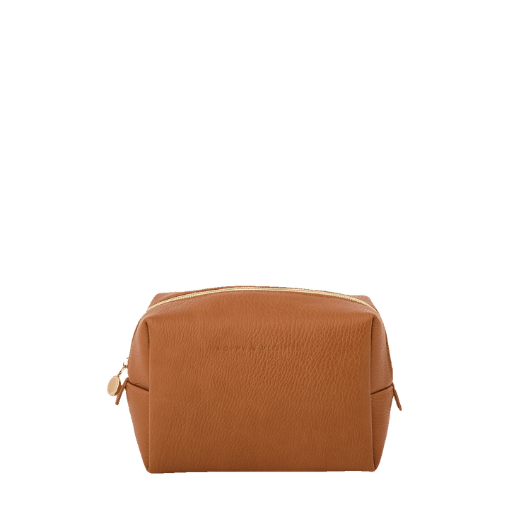 Cognac Cosmetic Case