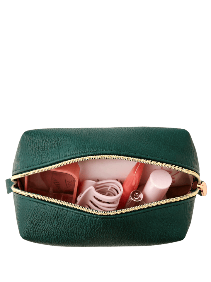 Heritage Green Cosmetic Case