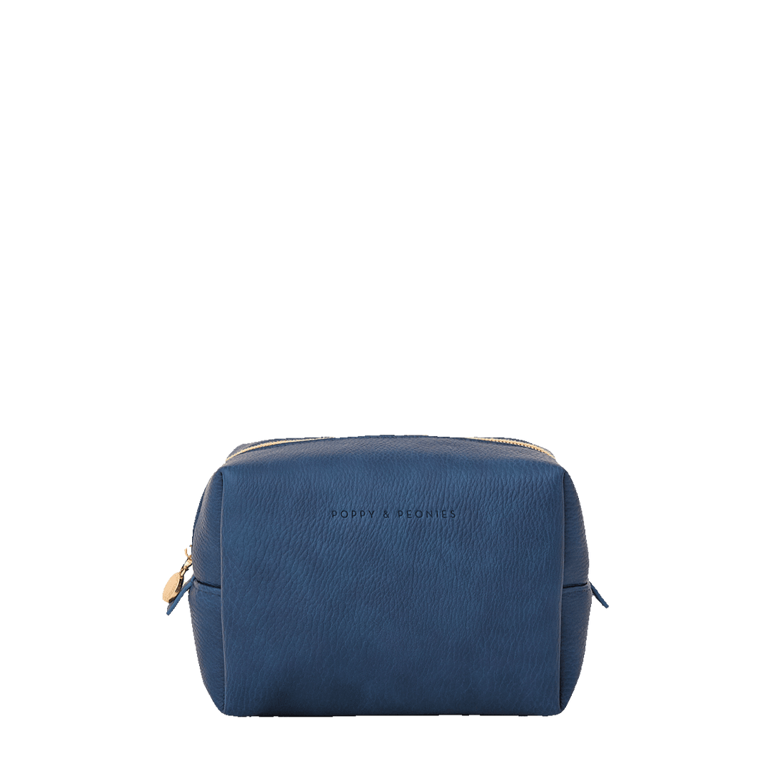Navy Cosmetic Case