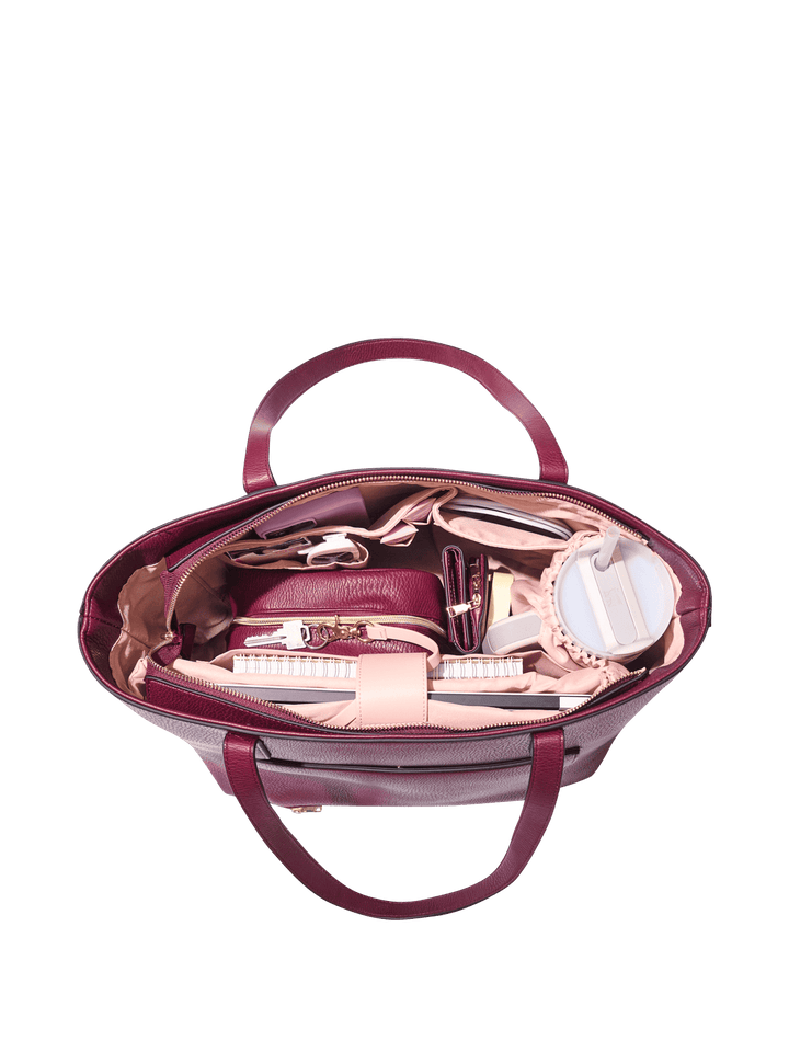 GO-GETTER TOTE berry