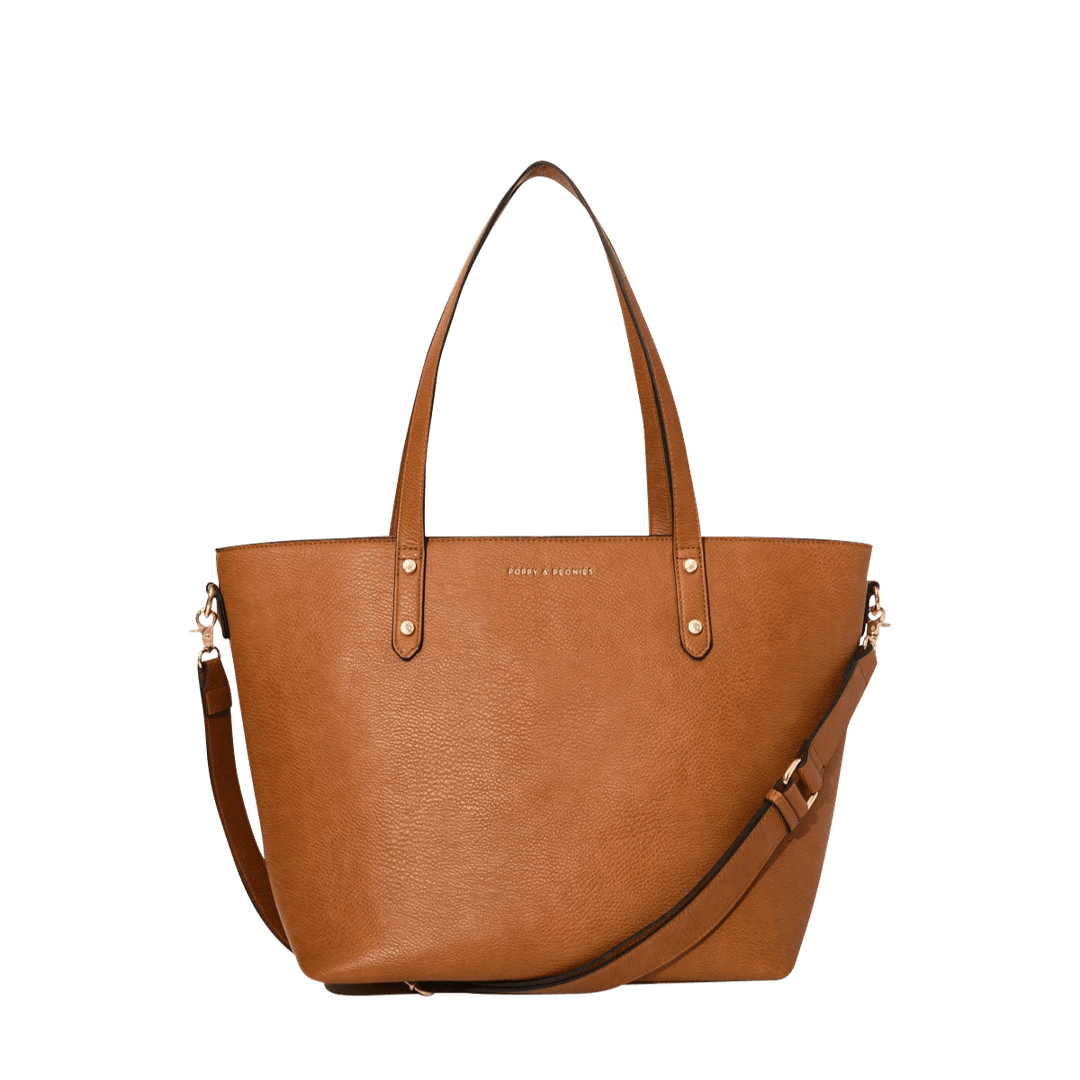 Go-Getter Tote Cognac