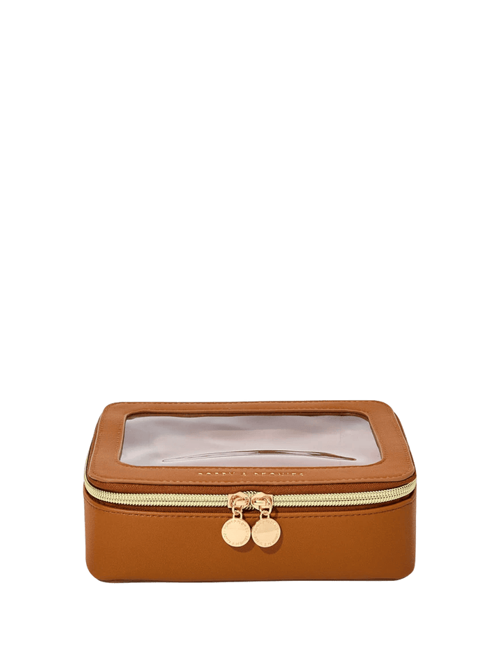 Peek A Boo Pouch Cognac