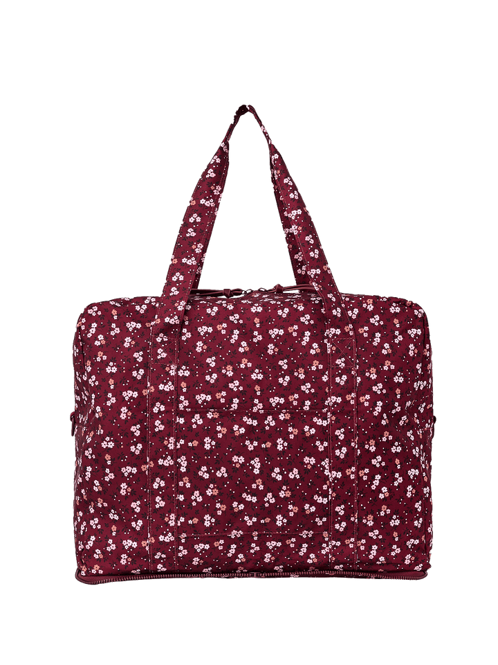 The Pack Up Duffle Berry Floral