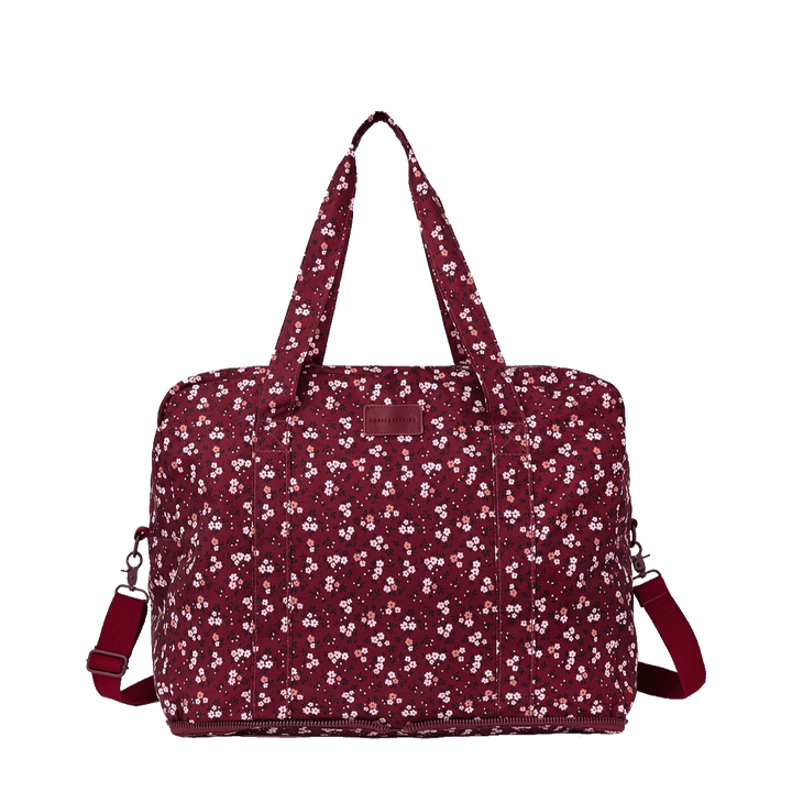 The Pack Up Duffle Berry Floral