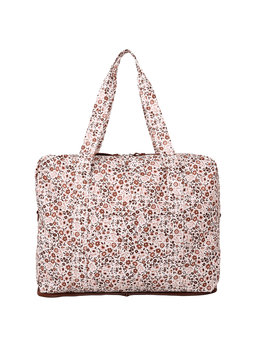 The Pack Up Duffle Fall Brown Floral