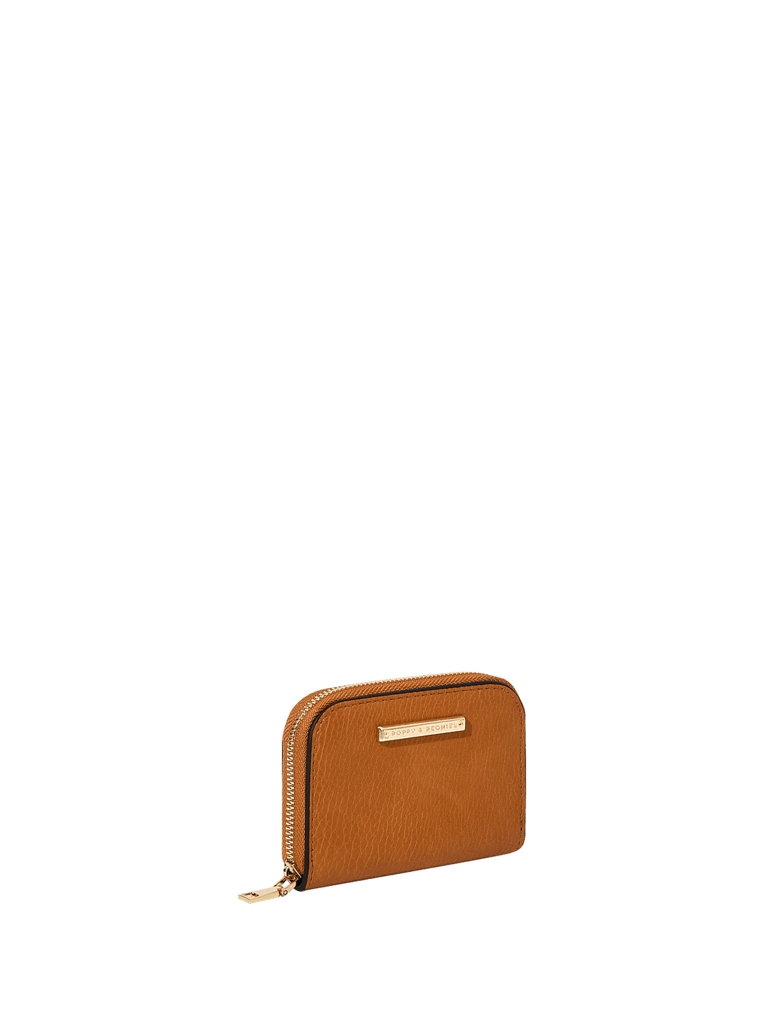 Compact Card Case Cognac