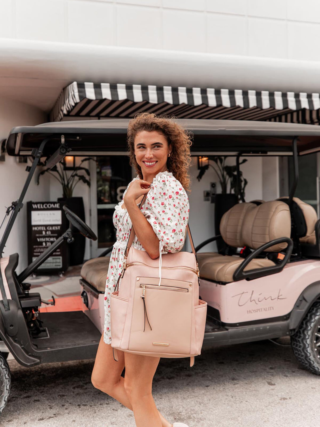 Commuter Backpack blush