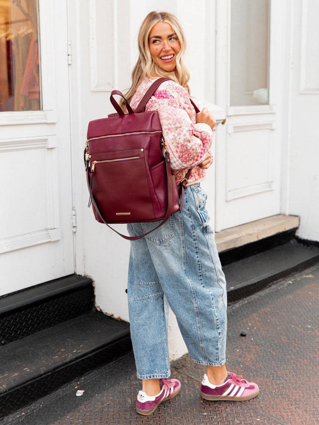 Commuter Backpack Berry