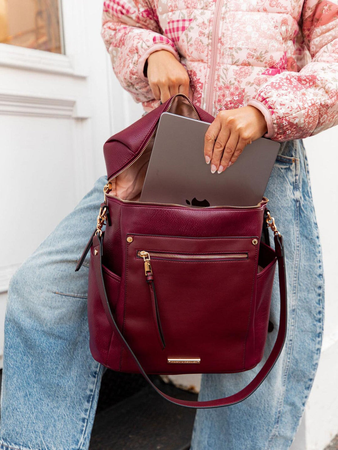 Commuter Backpack Berry