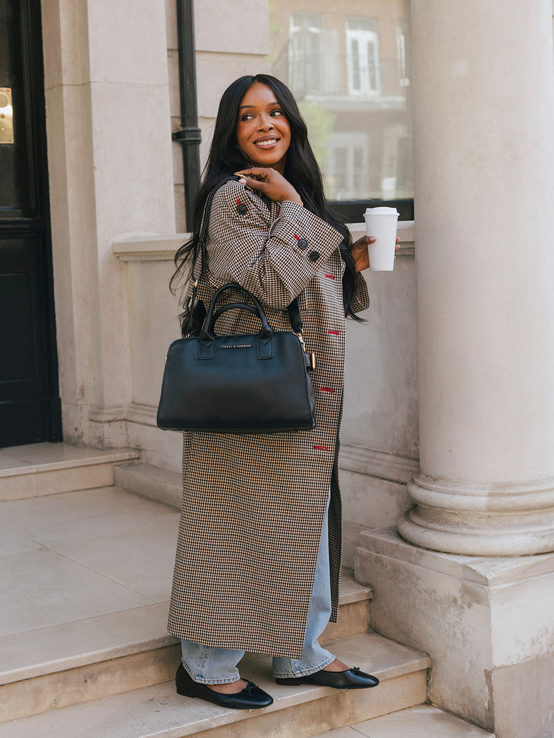 Mini Uptown Tote Black