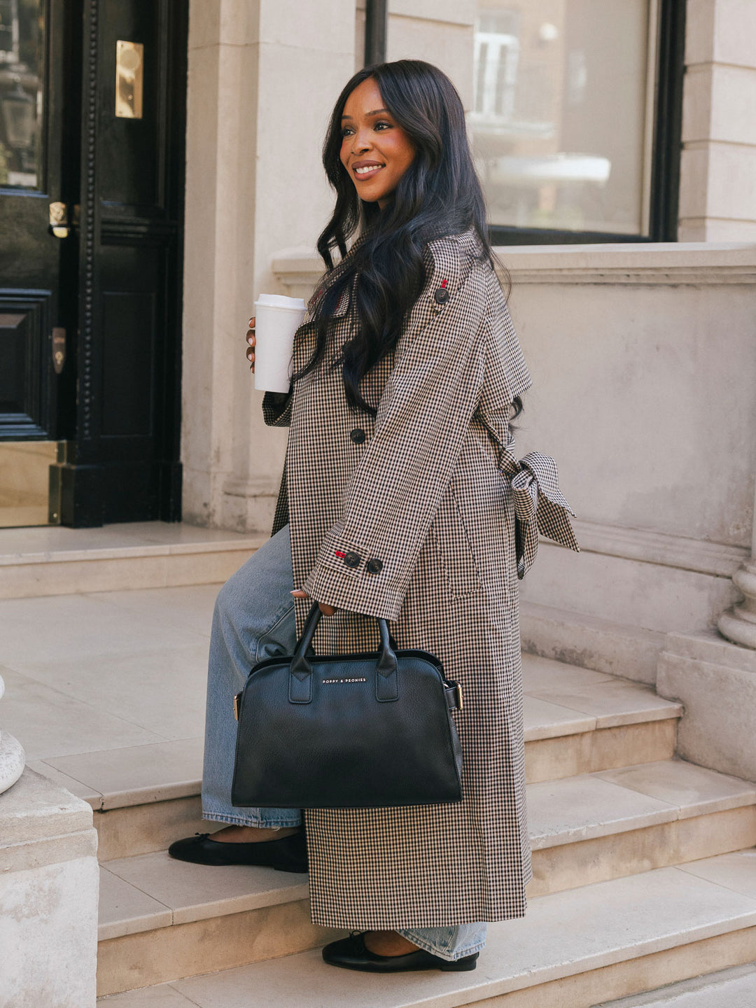 Mini Uptown Tote Black