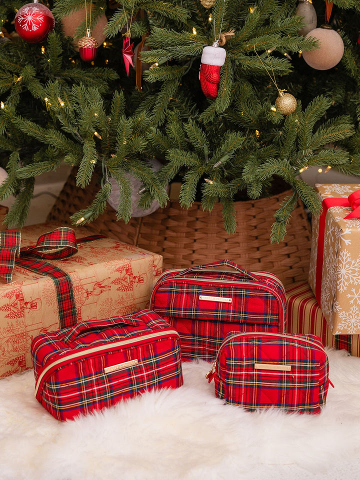 Companion Cosmetic Red Plaid