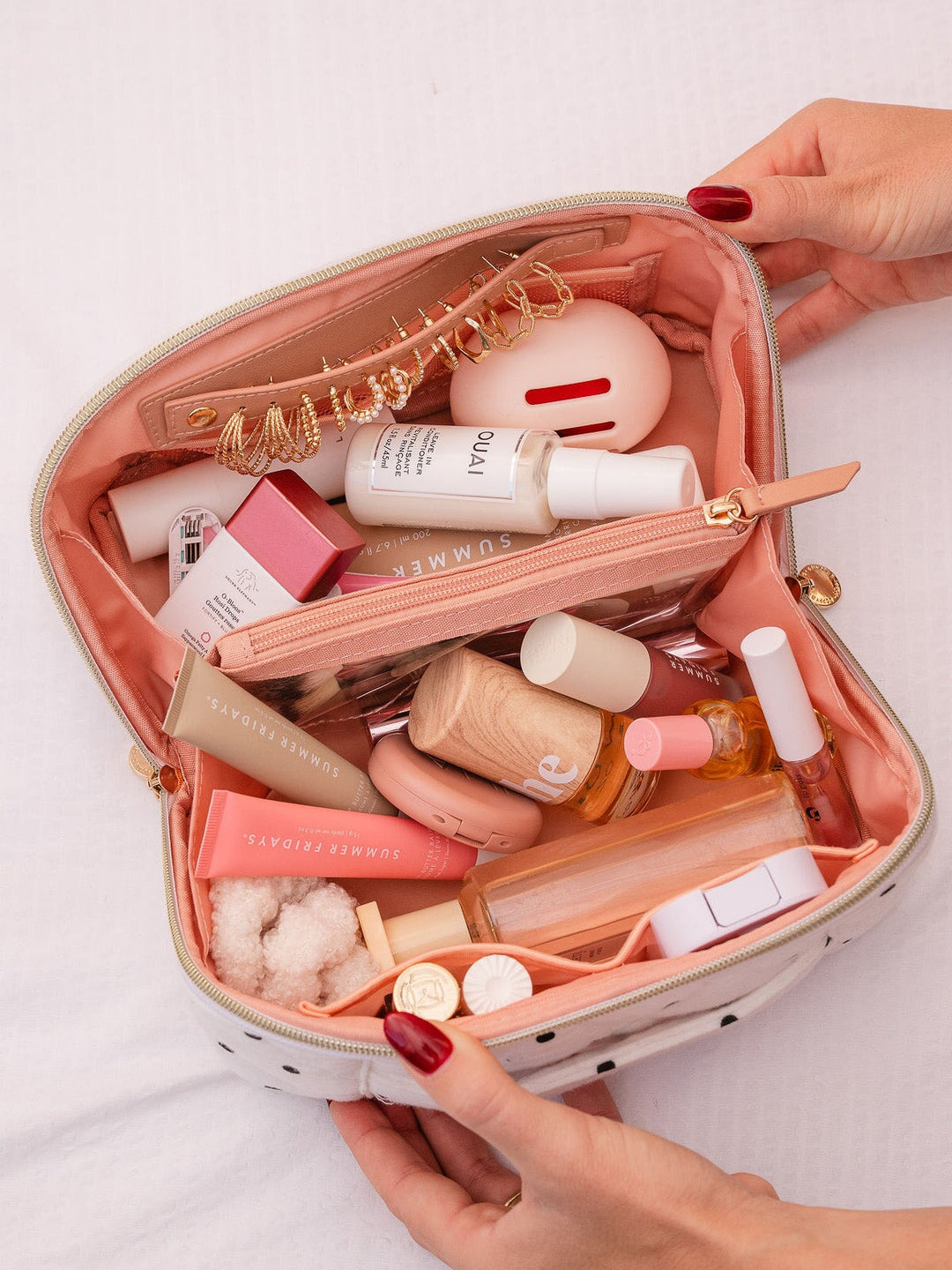 Open and Glow Cosmetic Polka Dot