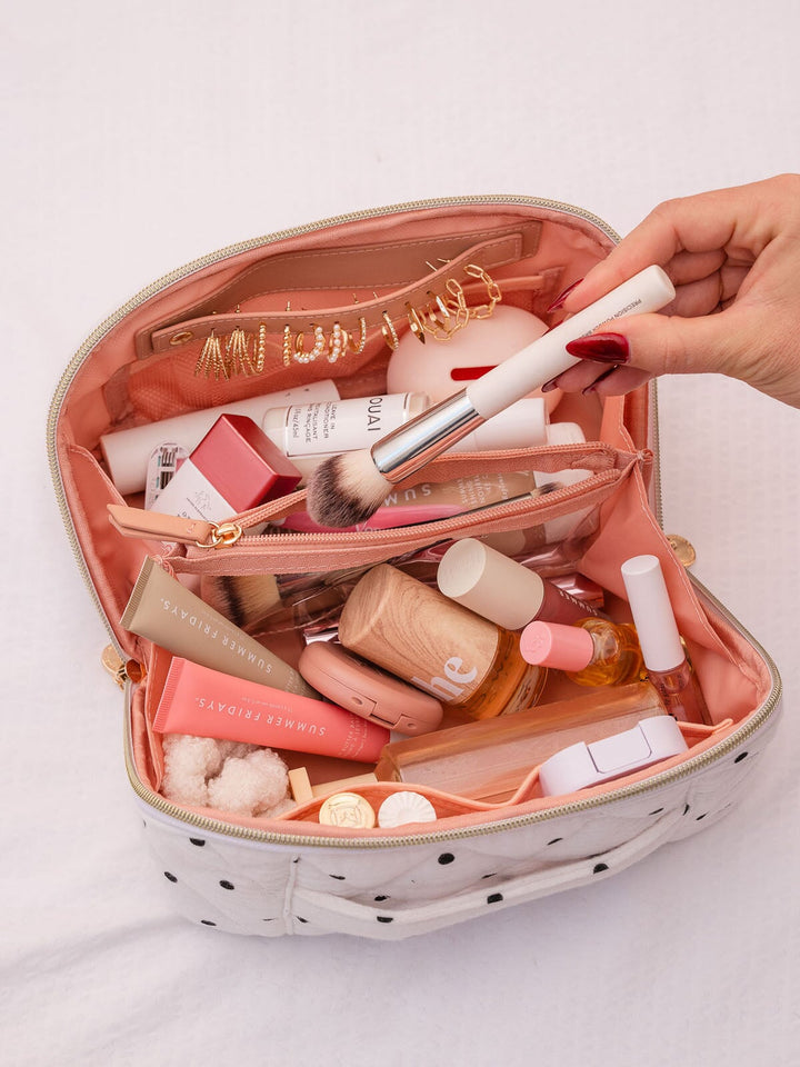 Open and Glow Cosmetic Polka Dot