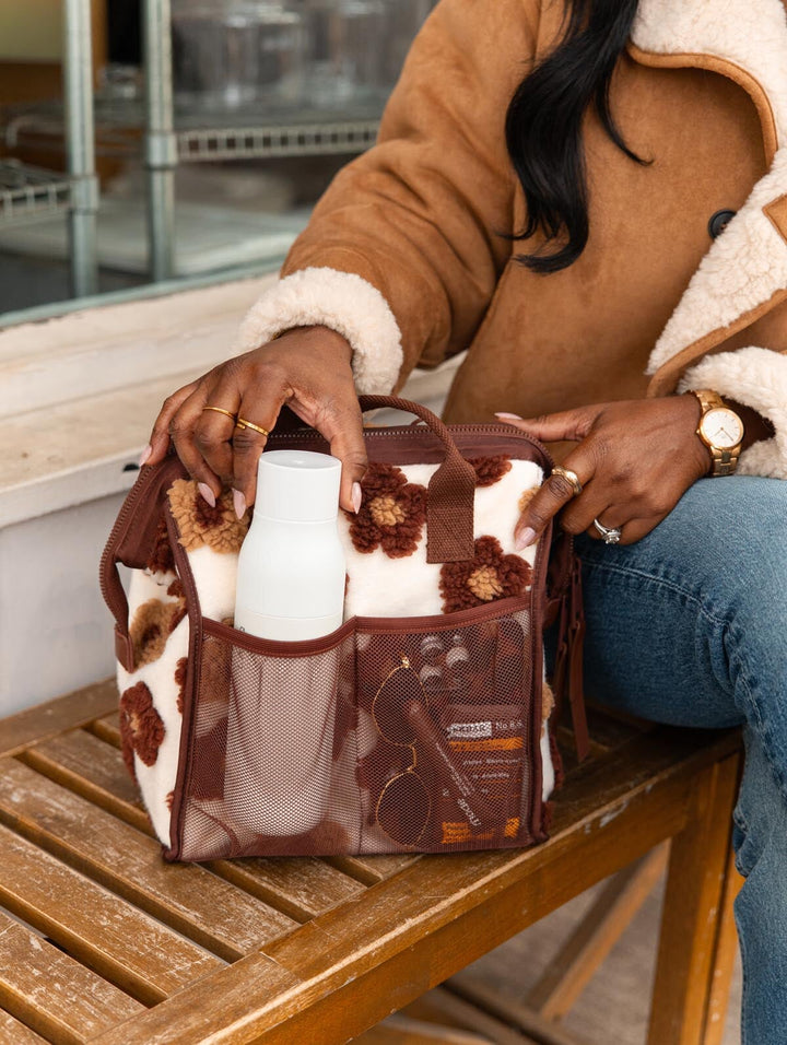 The Lunch Bag Espresso Floral