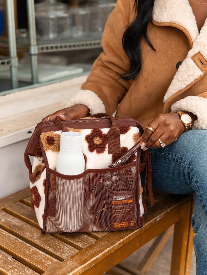 The Lunch Bag Espresso Floral