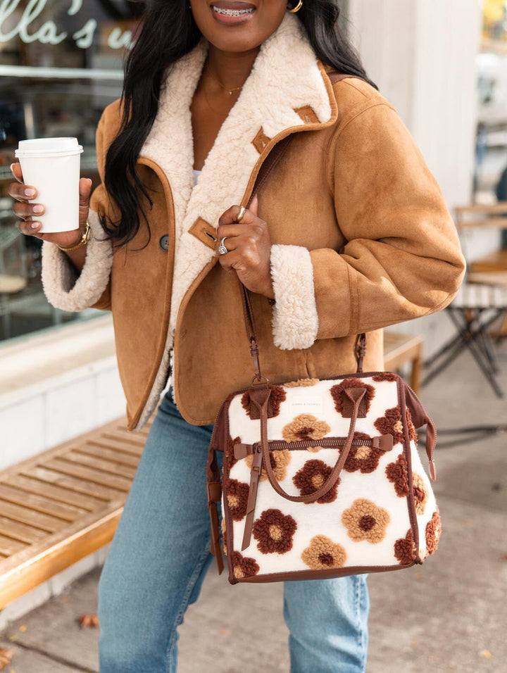 The Lunch Bag Espresso Floral