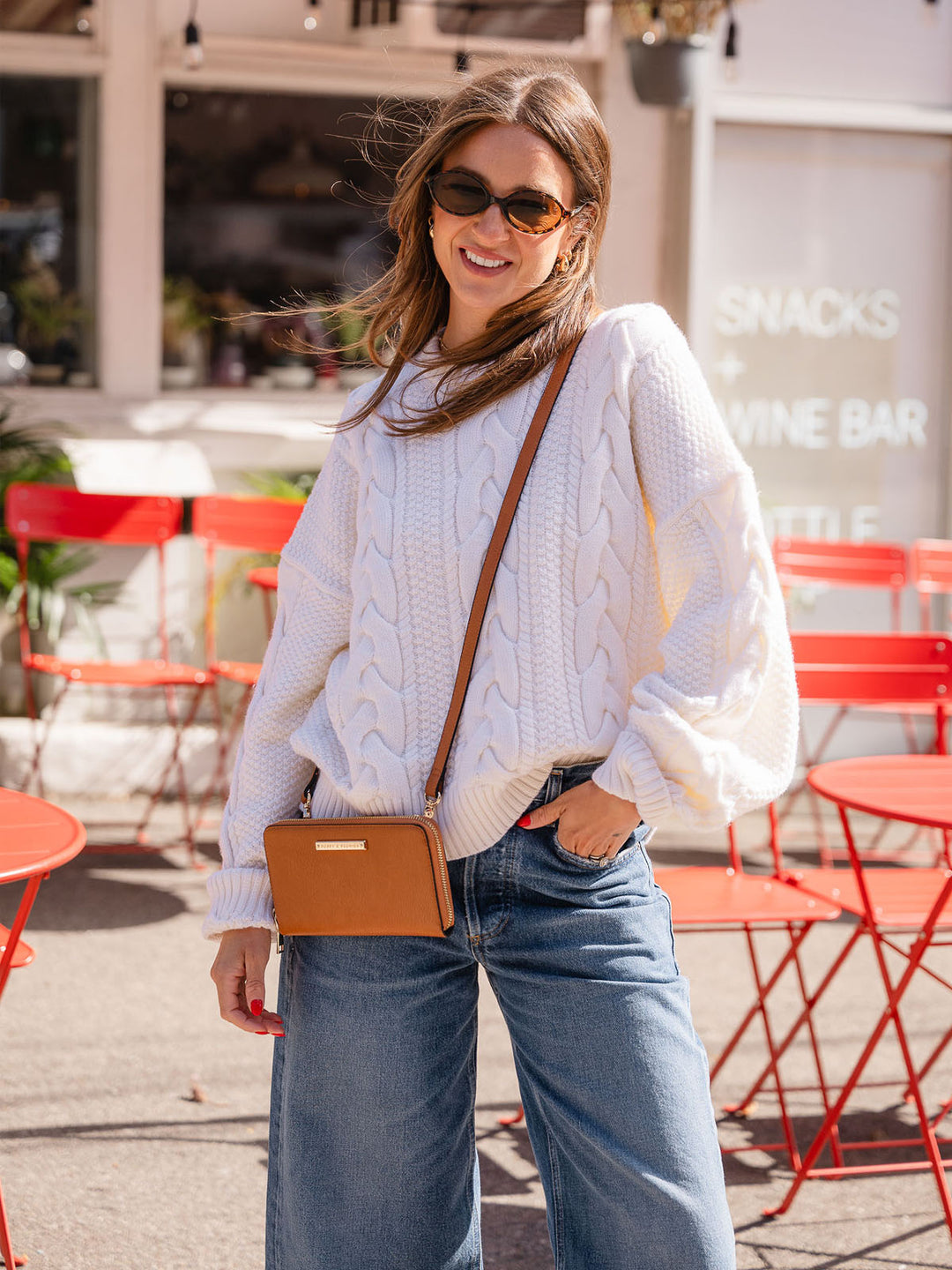 ESSENTIAL WALLET cognac