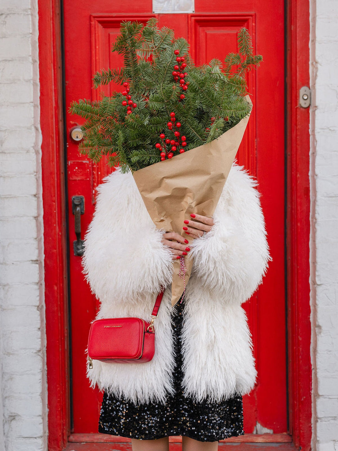Mini Essential Crossbody Red