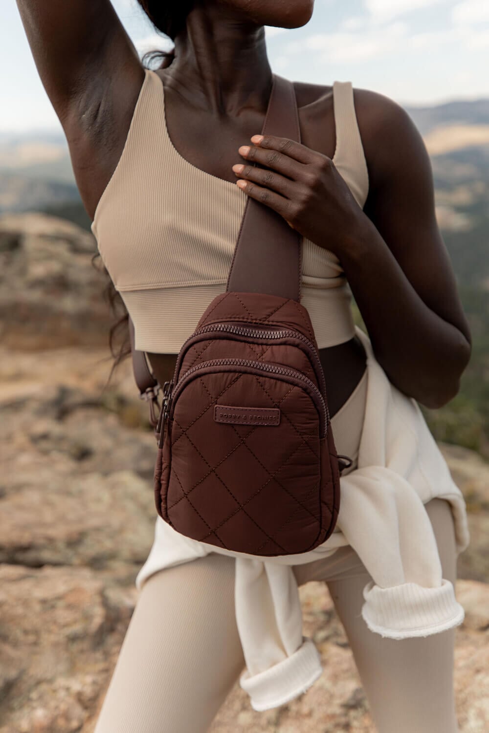 The Quilted Roamer espresso