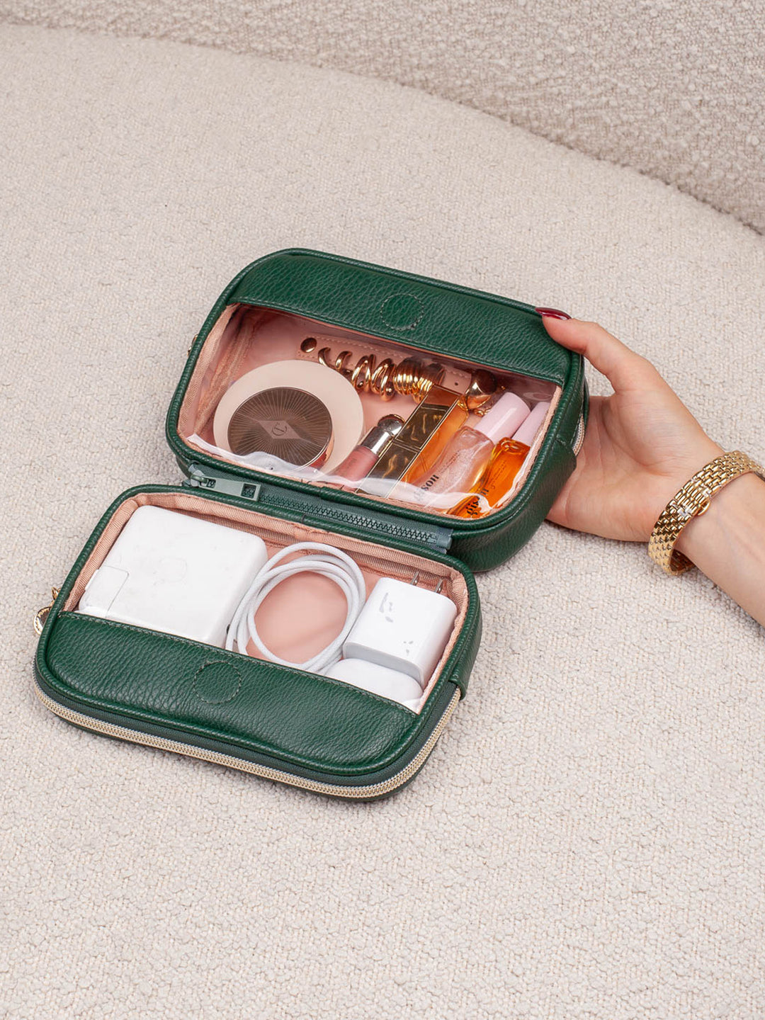 The Split Organizer Heritage Green