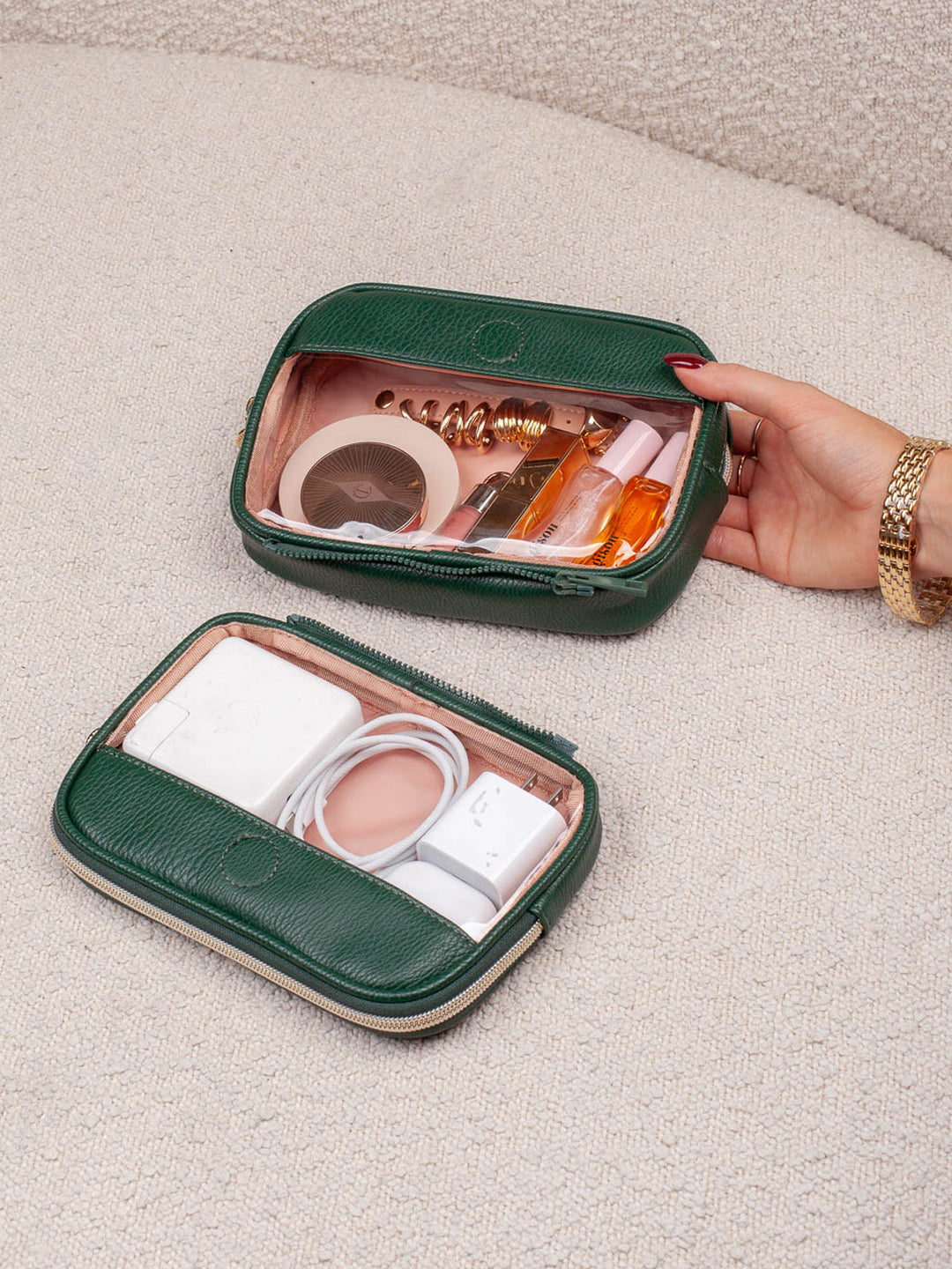 The Split Organizer Heritage Green