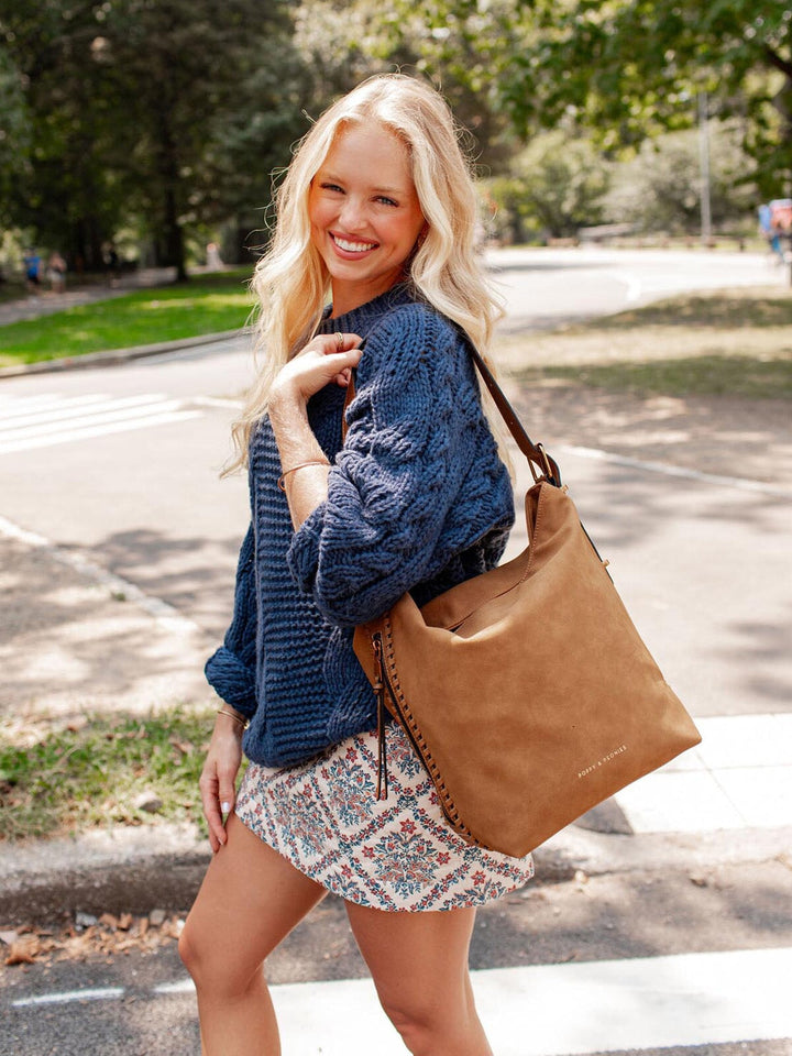 The Studio Bucket Bag Cognac