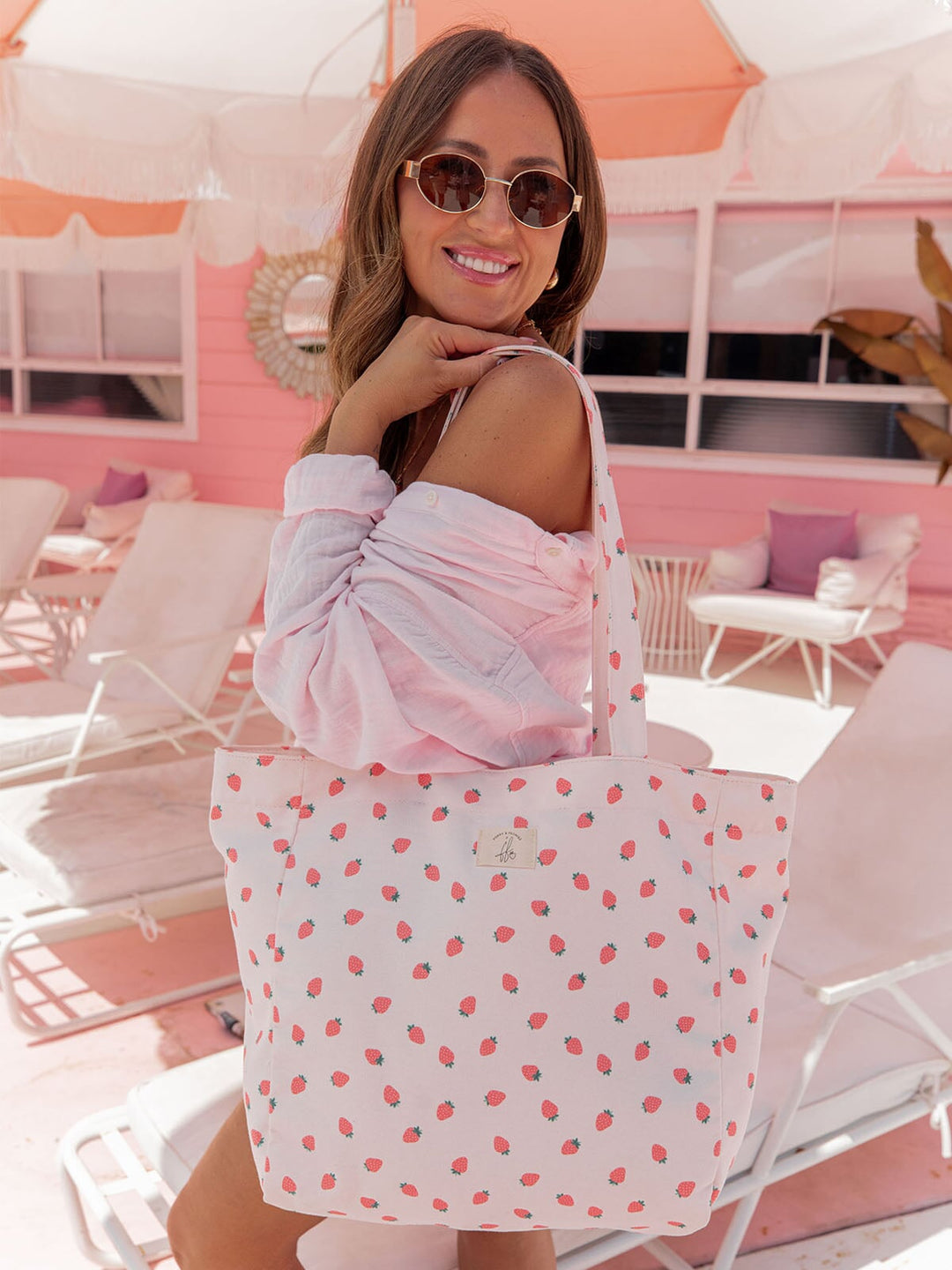 Strawberry Fields Tote