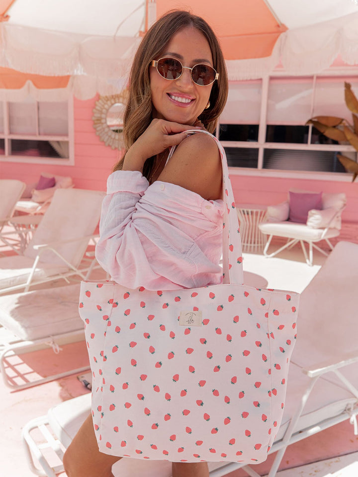Strawberry Fields Tote
