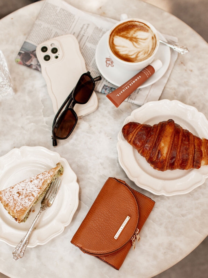 MARGAUX WALLET cognac