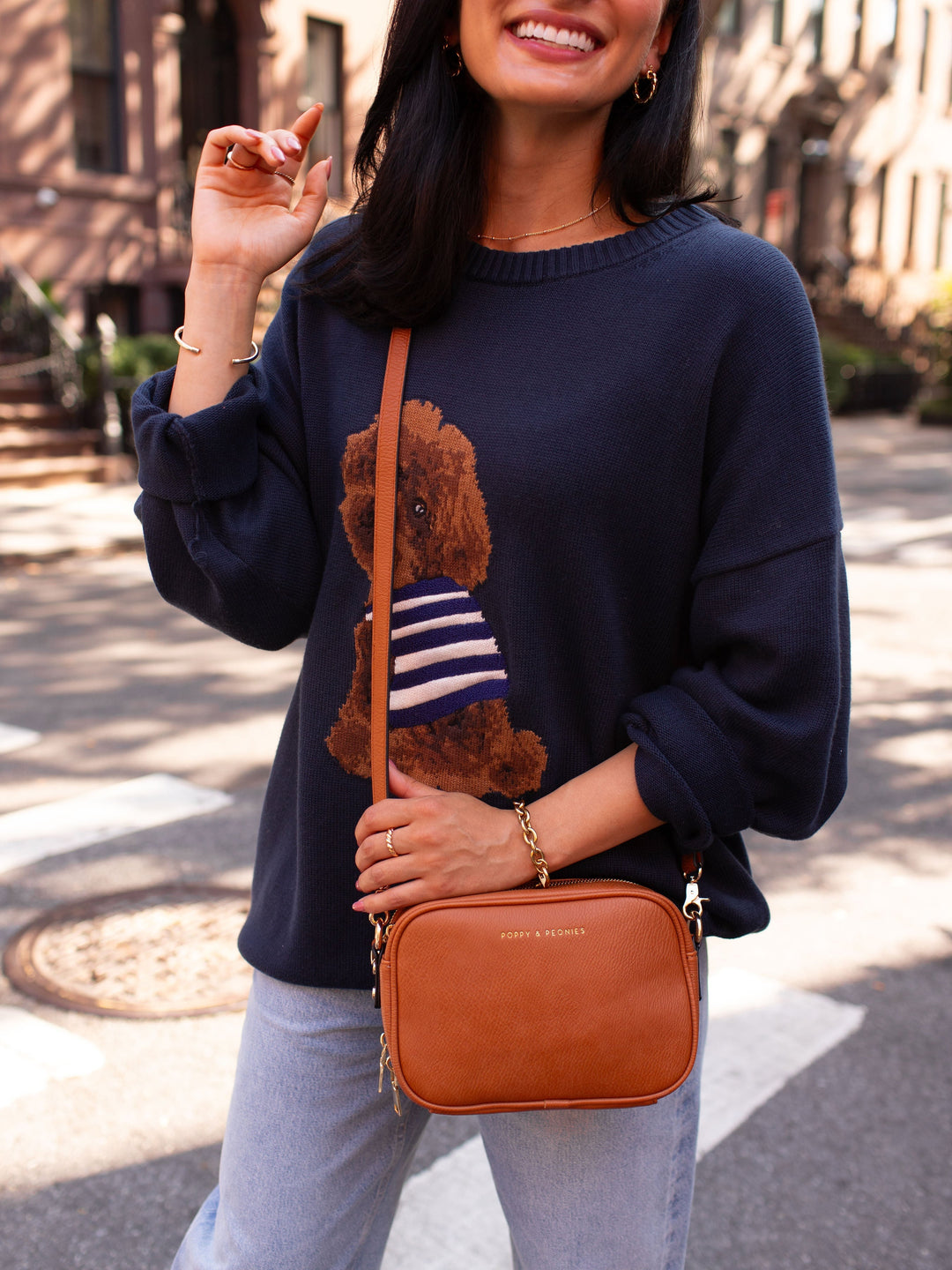 24/7 Crossbody Cognac