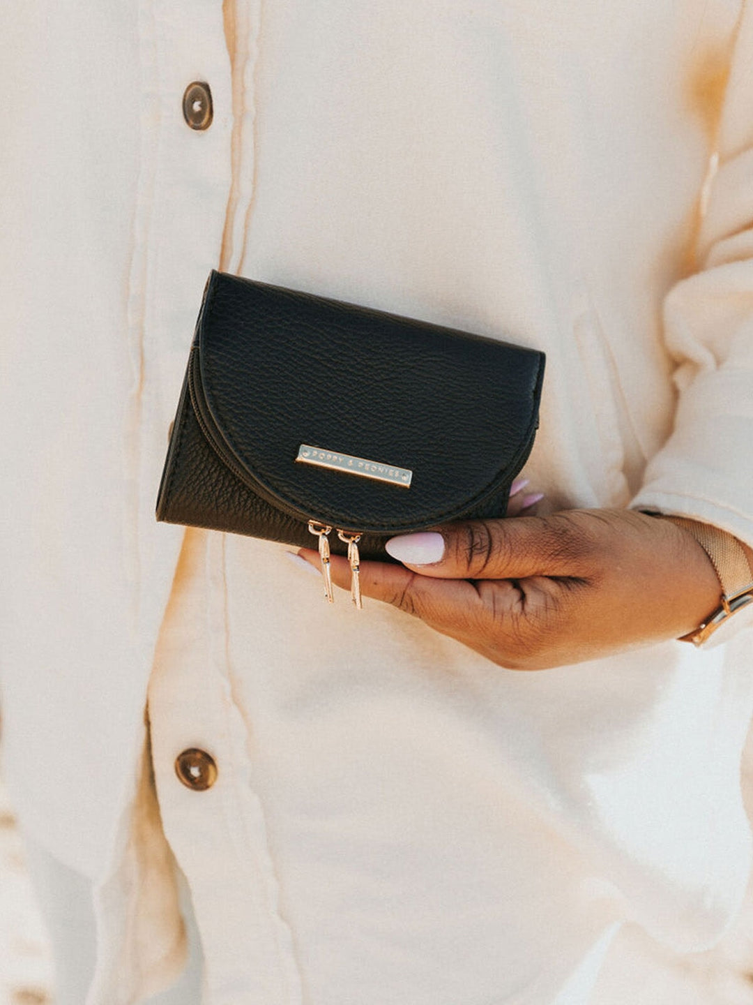 MARGAUX WALLET black