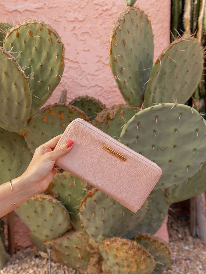 Wanderlust Travel Wallet Strawberry Print