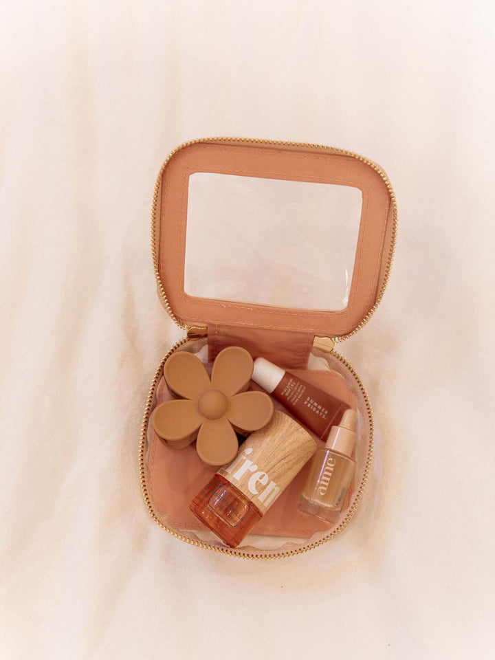 Peek A Boo Pouch Blush