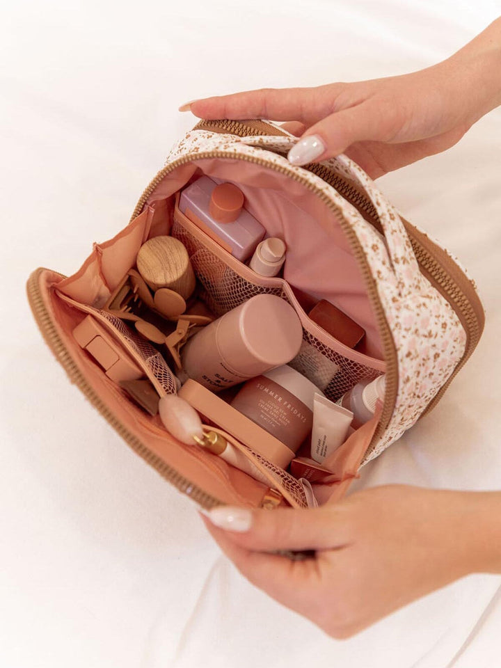 Companion Cosmetic Brown Floral