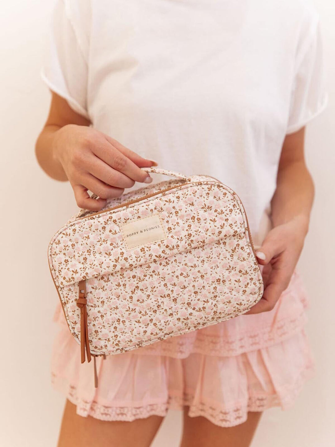 Companion Cosmetic Brown Floral