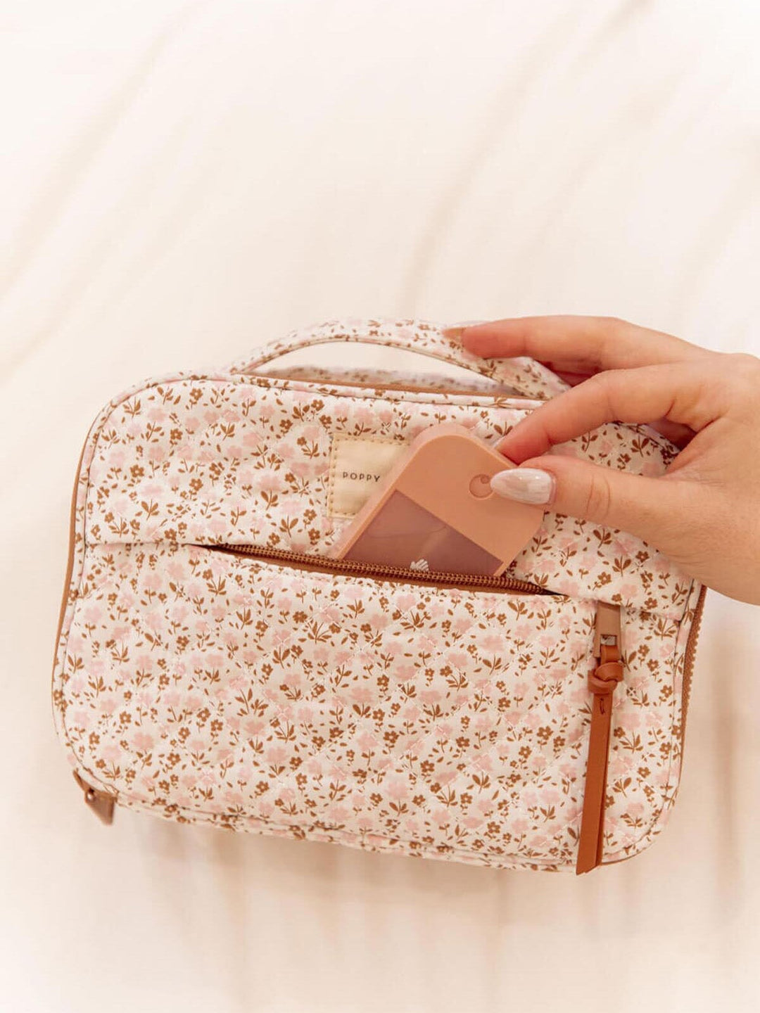 Companion Cosmetic Brown Floral