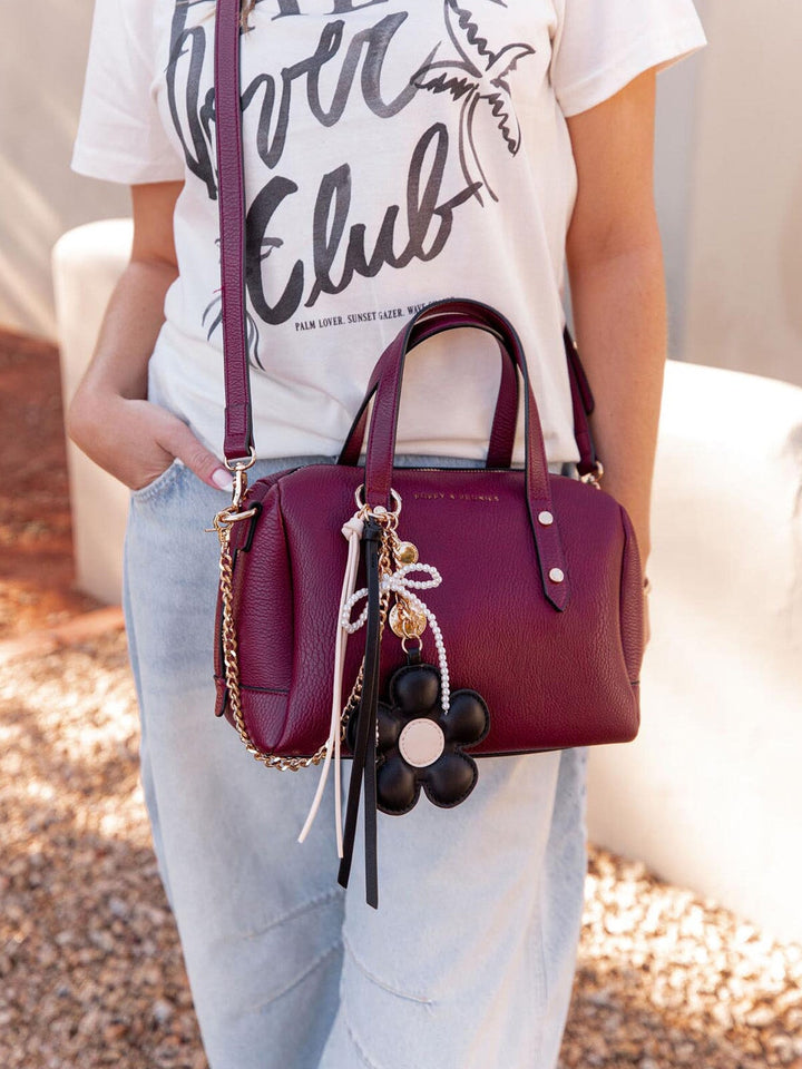 Flower Bag Charm